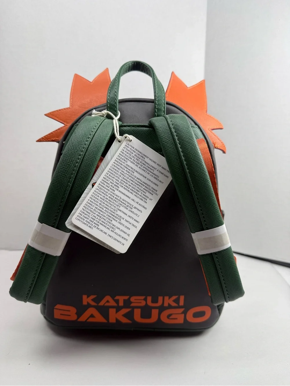Loungefly My Hero Academia Katsuki Bakugo Cosplay Mini Backpack & Wallet - VHTF
